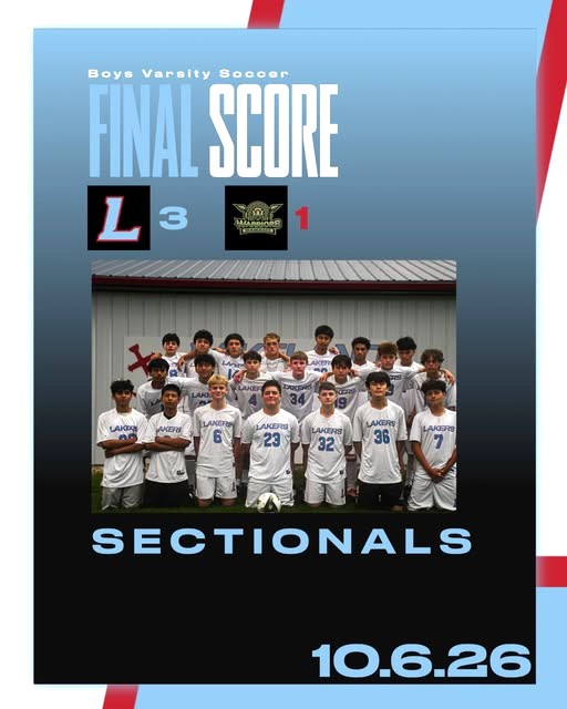 Lakeland beats Wawasee 3-1 in boys soccer Sectional opener